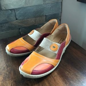 Josef Seibel Mary Jane Strap Flat Shoes Size 39
